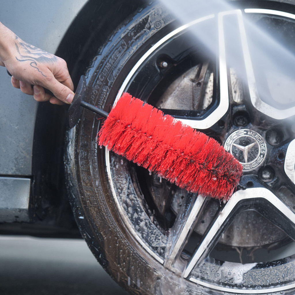 Brosse jantes XL Shine – Nettoyage jantes larges et encrassées