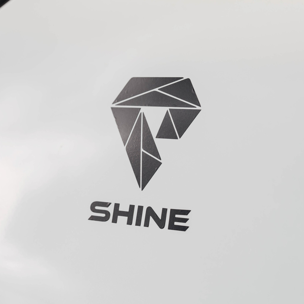 Sticker Logo Officiel SHINE - Noir