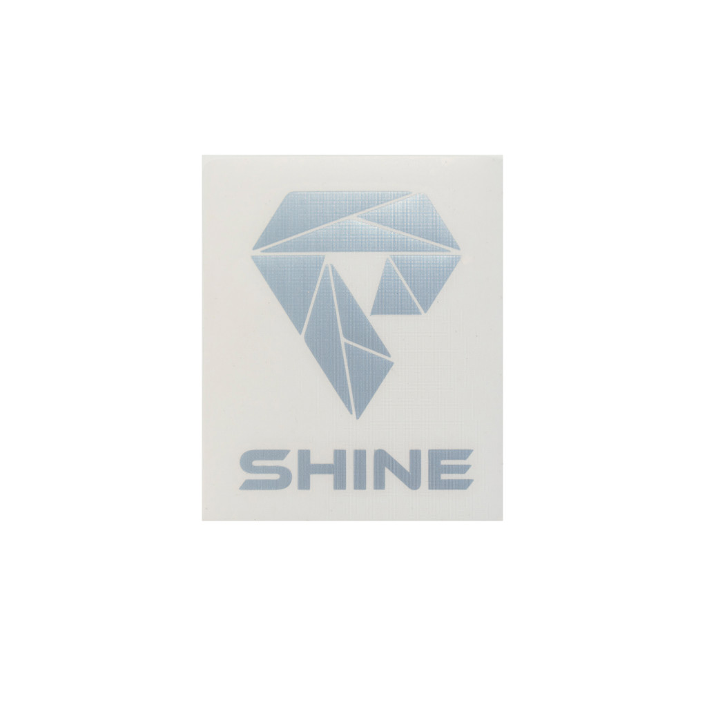 Sticker Logo Officiel SHINE - Argent