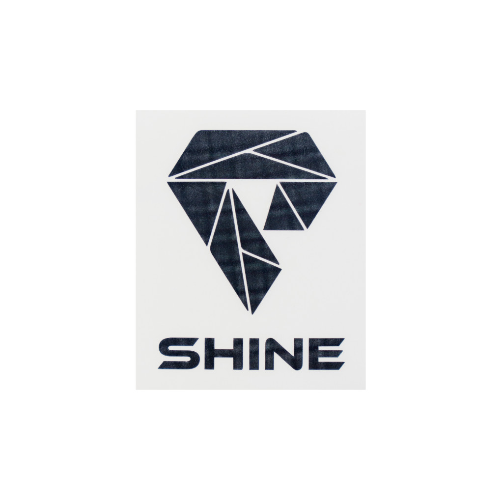 Sticker Logo Officiel SHINE - Noir