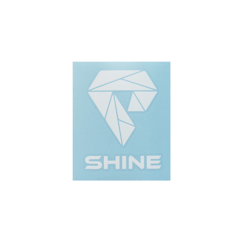 Sticker Logo Officiel SHINE - Blanc