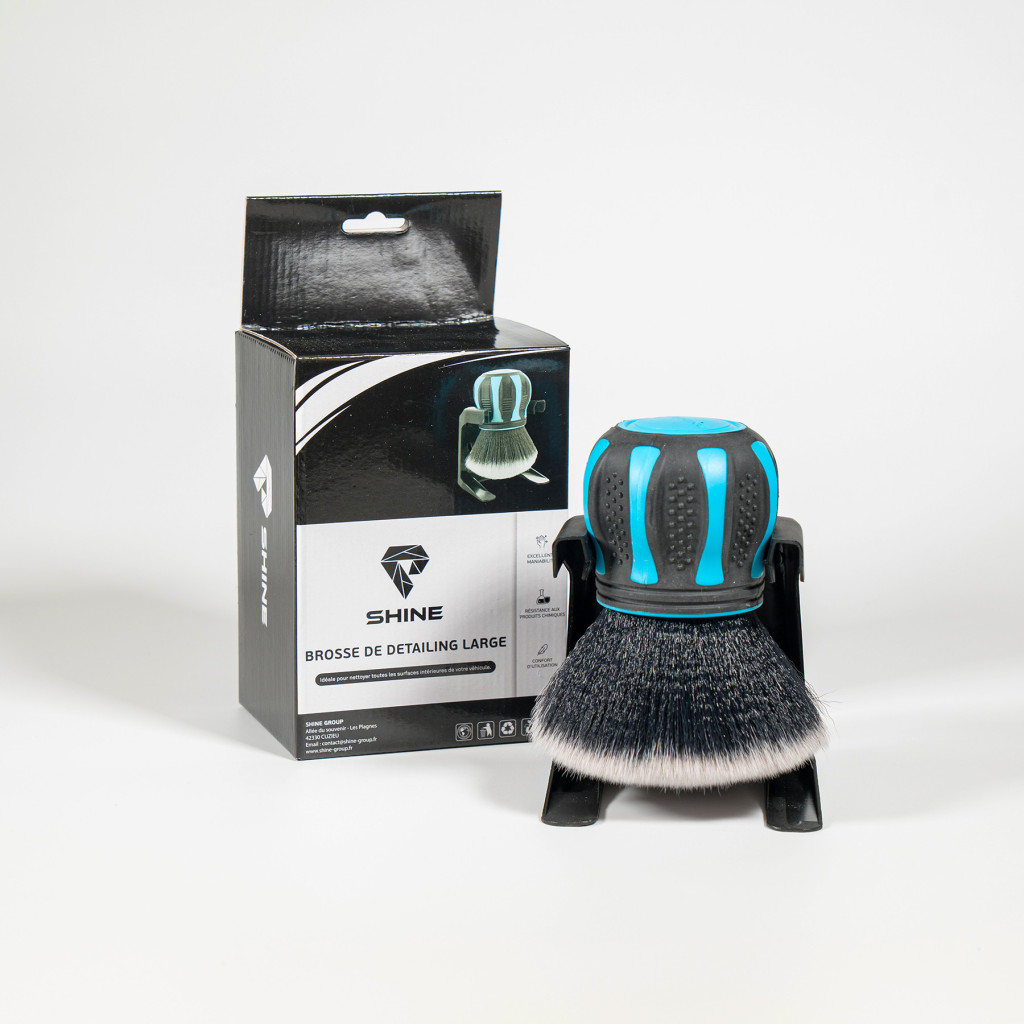 Brosse de detailing large – Nettoyage précis | Shine