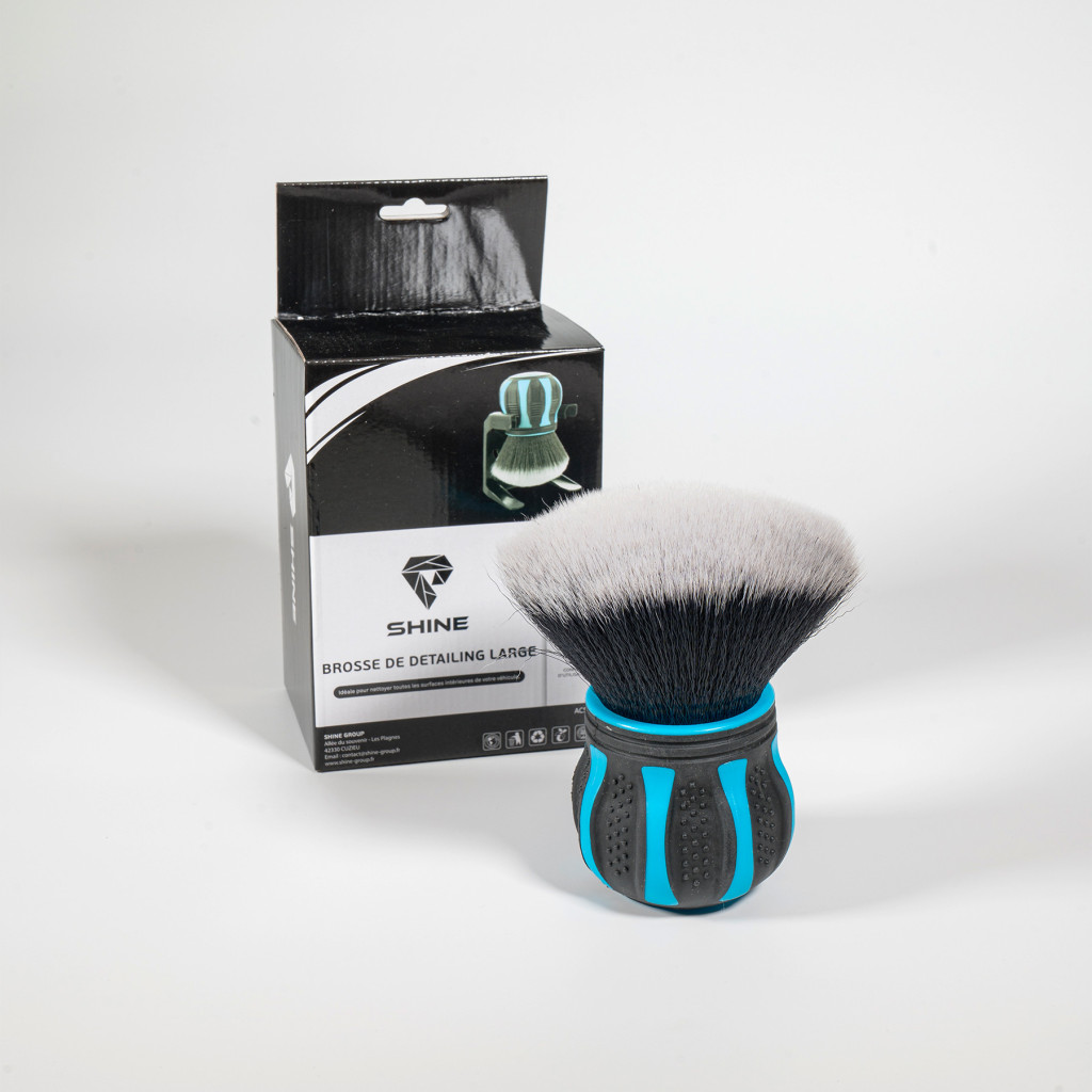 Brosse de detailing large – Nettoyage précis | Shine