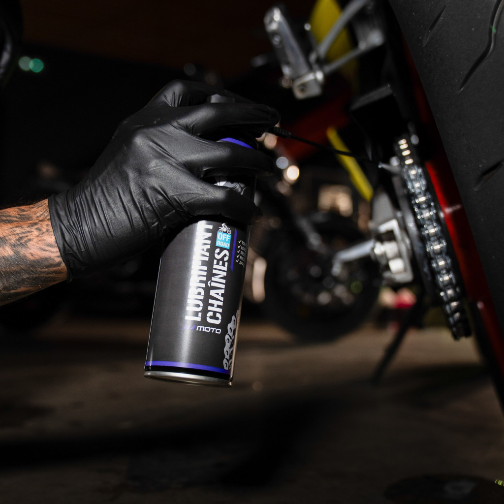 Lubrifiant chaîne moto off-road – Enduro & motocross | Shine