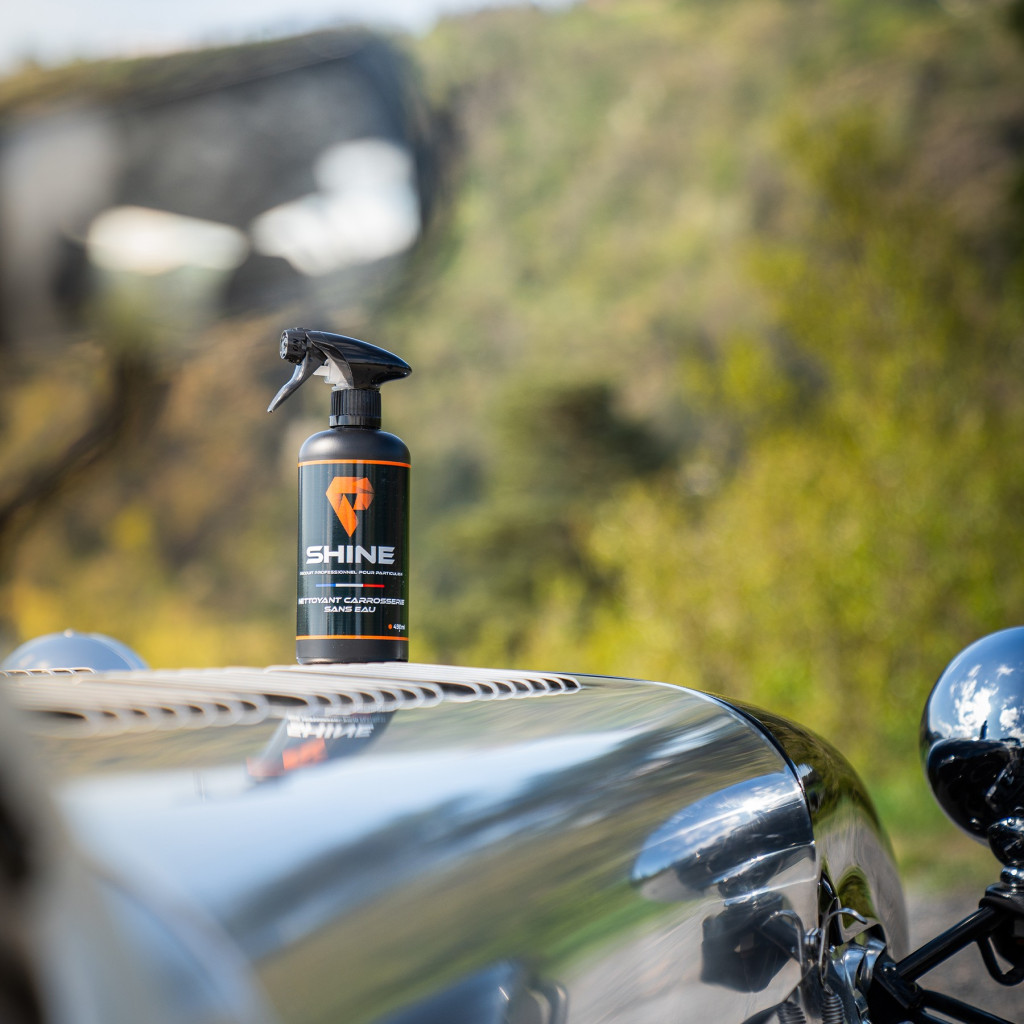 Nettoyant carrosserie sans eau Shine – Lavage auto sans rinçage