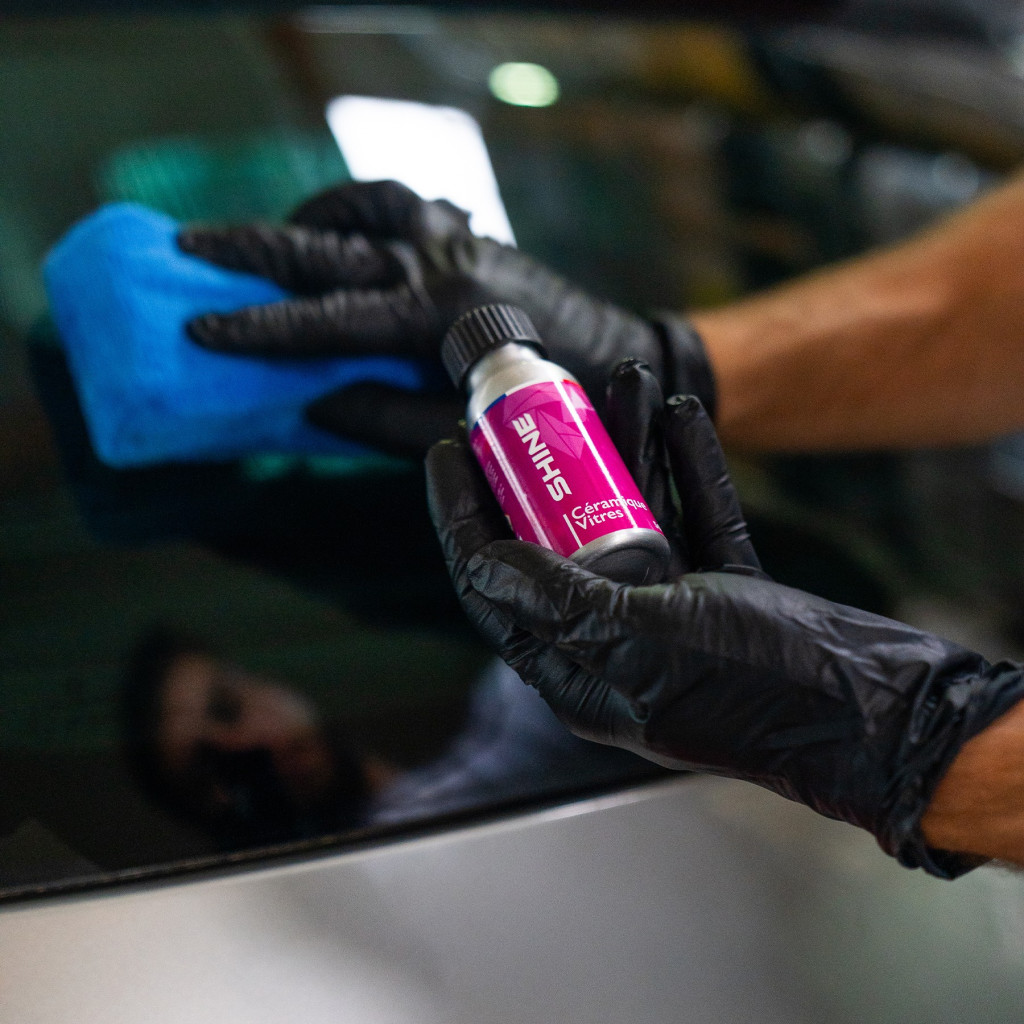 Céramique vitres Shine – Protection hydrophobe pare-brise et vitres auto