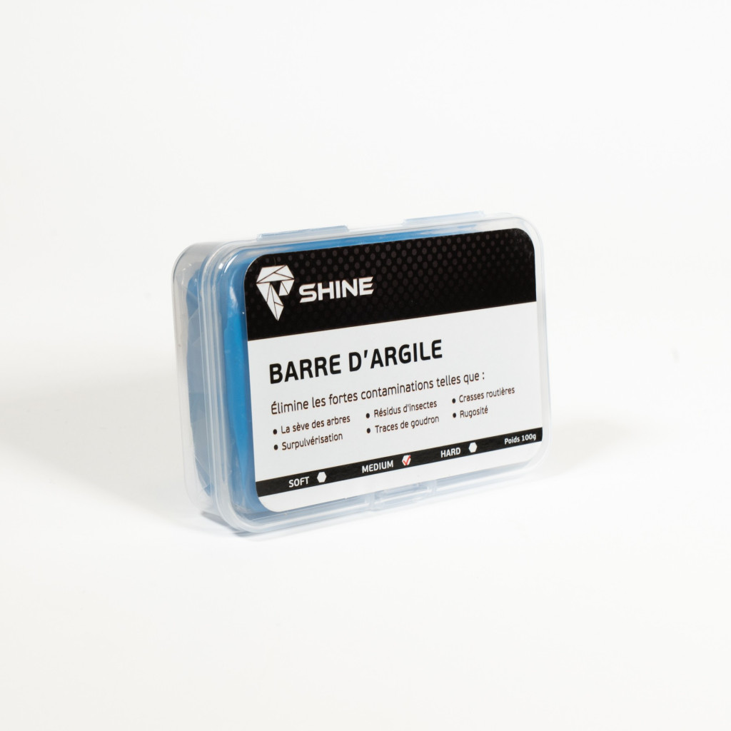 Barre d’argile voiture medium – Décontamination carrosserie | Shine