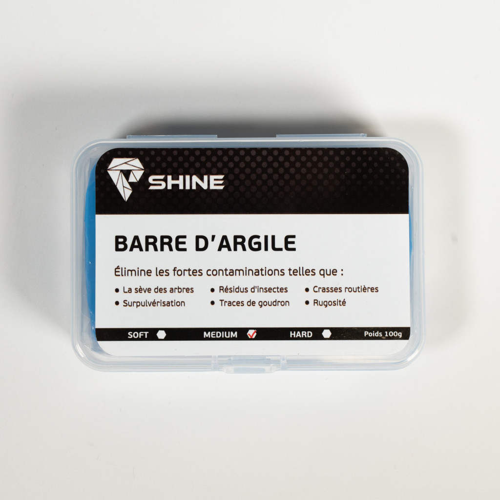 Barre d’argile voiture medium – Décontamination carrosserie | Shine