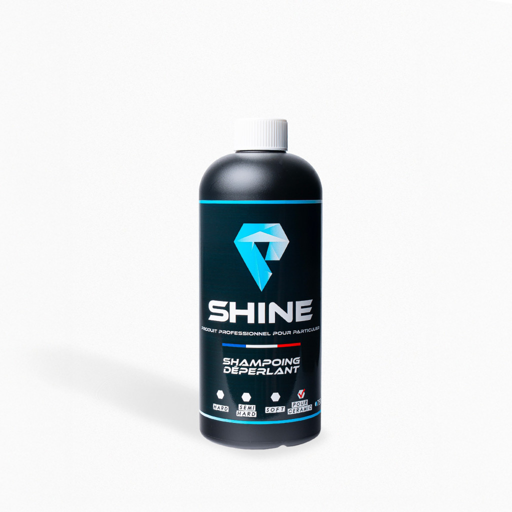 Shampoing déperlant voiture Shine – Nettoyage carrosserie et effet hydrophobe