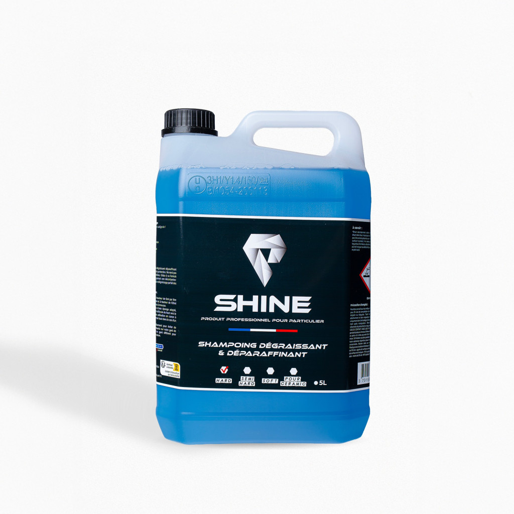 Shampoing Dégraissant Déparaffinant Shine – Préparation carrosserie