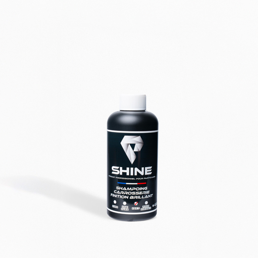 Shampoing carrosserie brillant Shine – Nettoyage auto, brillance et séchage facile