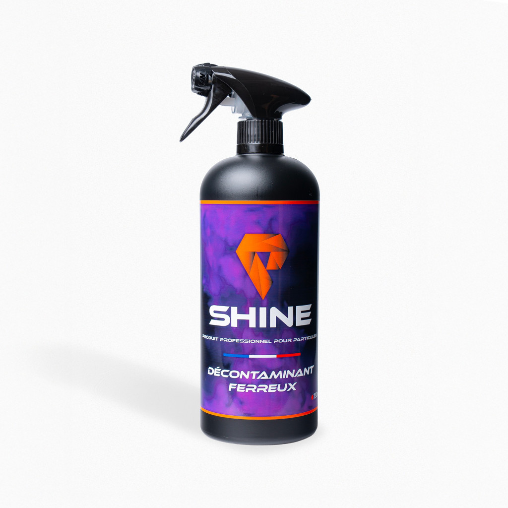 Décontaminant ferreux voiture – Jantes & carrosserie | Shine