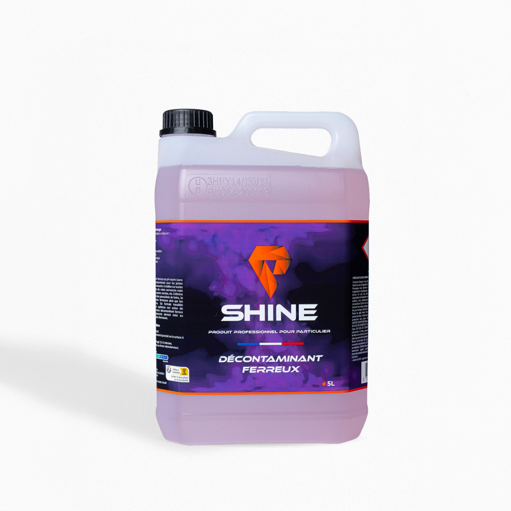 Décontaminant ferreux voiture – Jantes & carrosserie | Shine