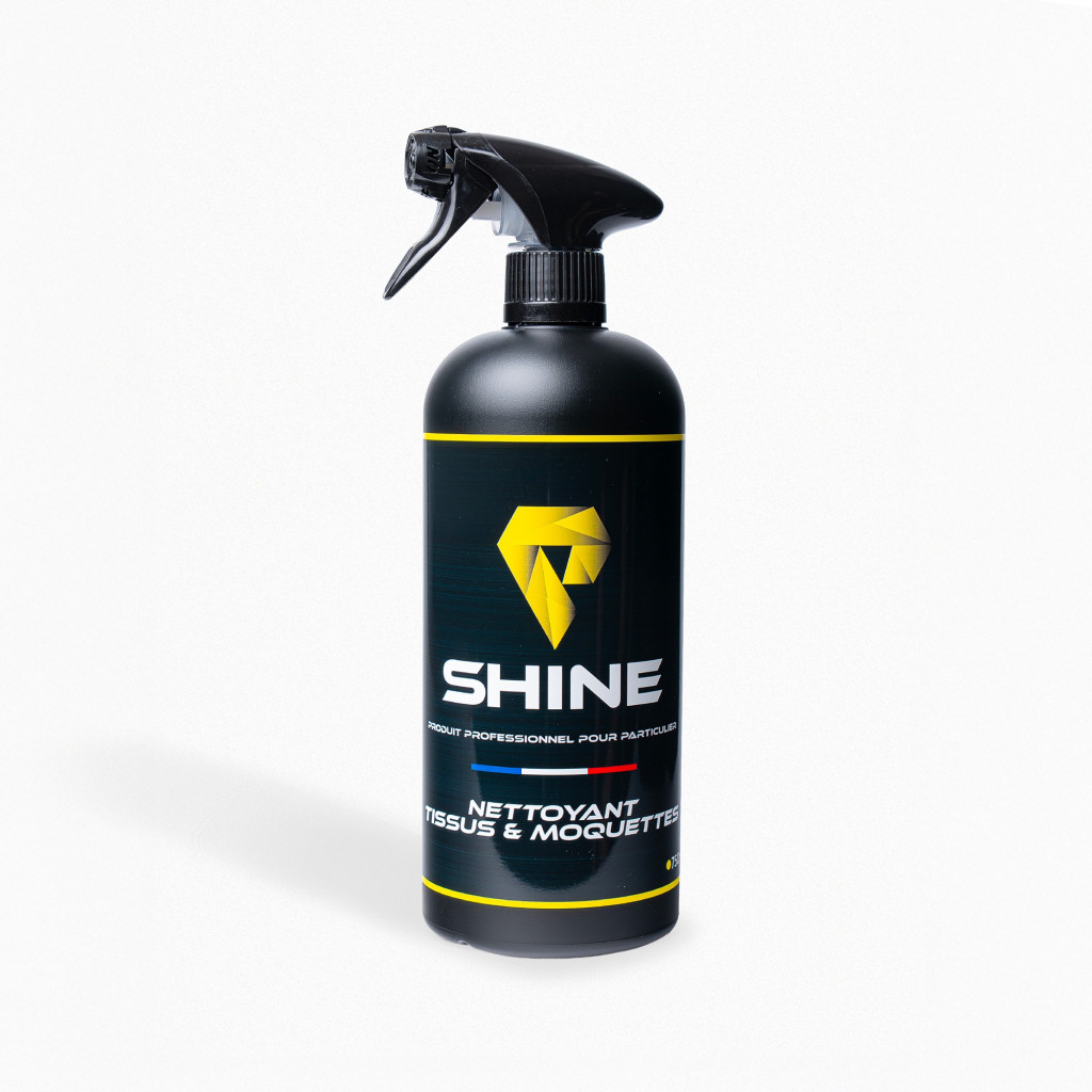 Nettoyant Tissus et moquettes Shine – Sièges et tapis auto propres