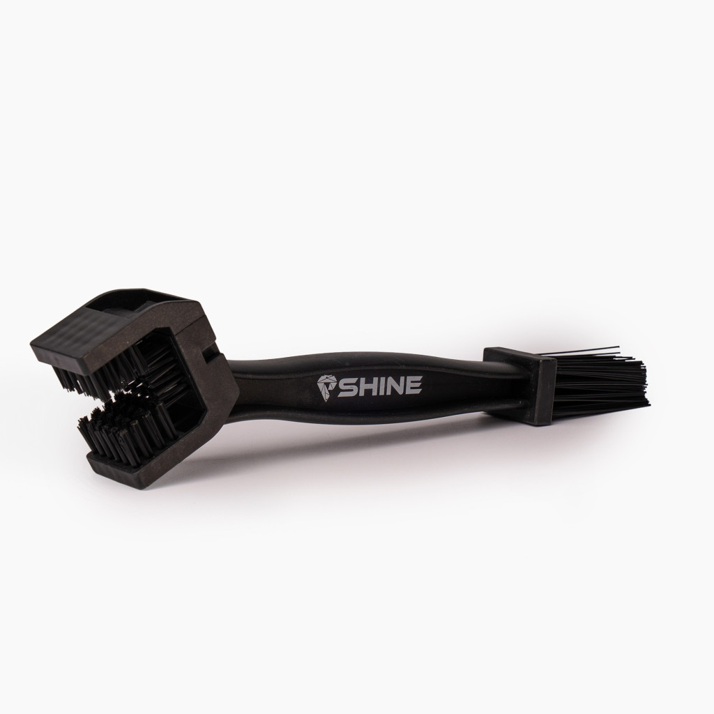 Brosse chaîne moto – Nettoyage précis et rapide | Shine